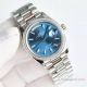 Swiss Rolex new Day-Date 2836 Blue Rock Candy Diamond bezel Men's Watches (7)_th.jpg